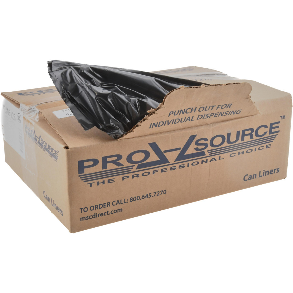 Contractor Trash Bags: 33 gal, 3 mil, 50 Pack