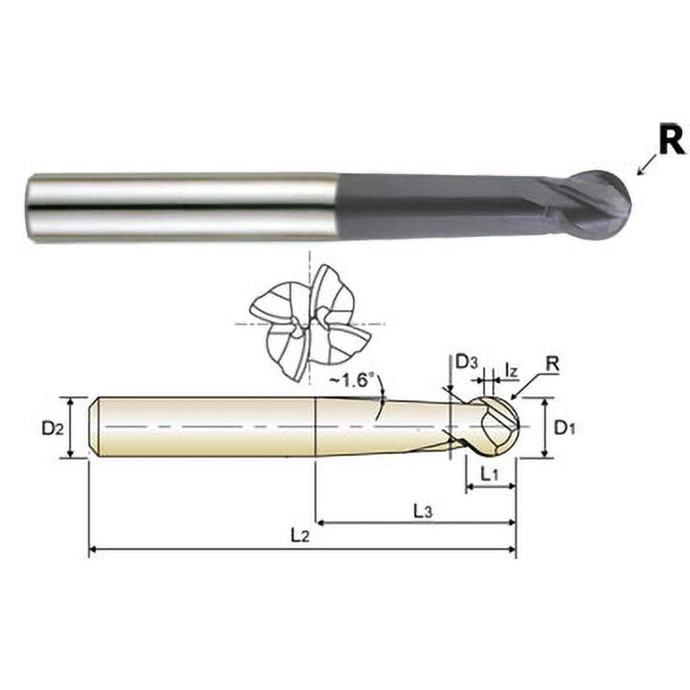 Ball End Mill