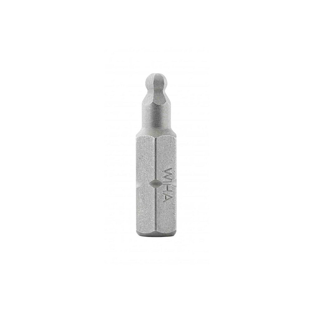 Wiha 71703 Hex Screwdriver Insert Bit: 1/4" Drive, 1/8" Hex, 1" OAL Image