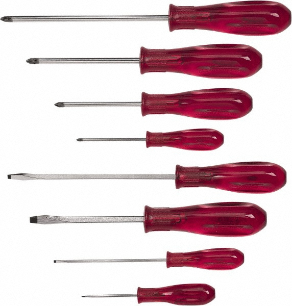 GEARWRENCH 8 Piece Phillips, Slotted & Screwdriver Set
