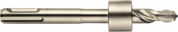 1/2" Dia, SDS-Plus Shank, Carbide-Tipped Rotary & Hammer Drill Bit - 1-11/16" Usable Length, 5-7/64" OAL