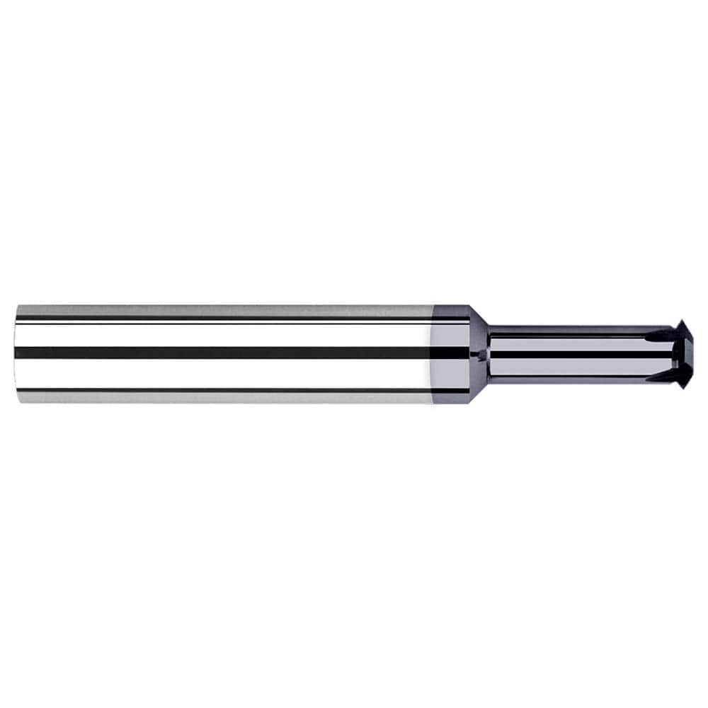 Harvey Tool 54204-C4 Single Profile Thread Mill: #1-8 to #1-72, 8 to 72 TPI, Internal & External, 2 Flutes, Solid Carbide 