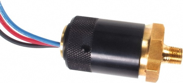 Parker PPS1-1C3-RWL FRL Pressure Switch: Brass, 1/4" Port, 250 Max psi Image