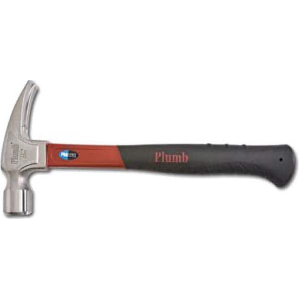 Nail & Framing Hammers; Claw Style: Curved ; Head Weight Range: 21 oz. - 25 oz. ; Overall Length Range: 9" - 13.9" ; Handle Material: Fiberglass ; Face Surface: Smooth ; Head Weight (oz.): 22