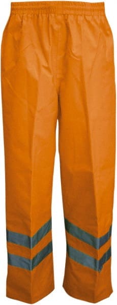 Viking - Rain Pants: Polyester, Elastic Closure, High-Visibility Orange ...