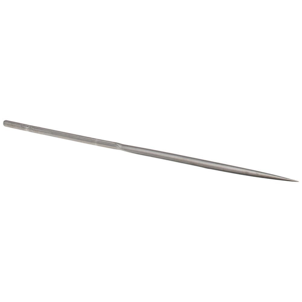 Swiss-Pattern File: 5-1/2" OAL, Half Round