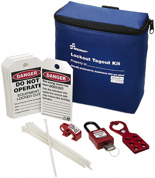 AbilityOne - 24 Piece Lockout Tagout Kit: 2 Padlock(s) Included | MSC ...