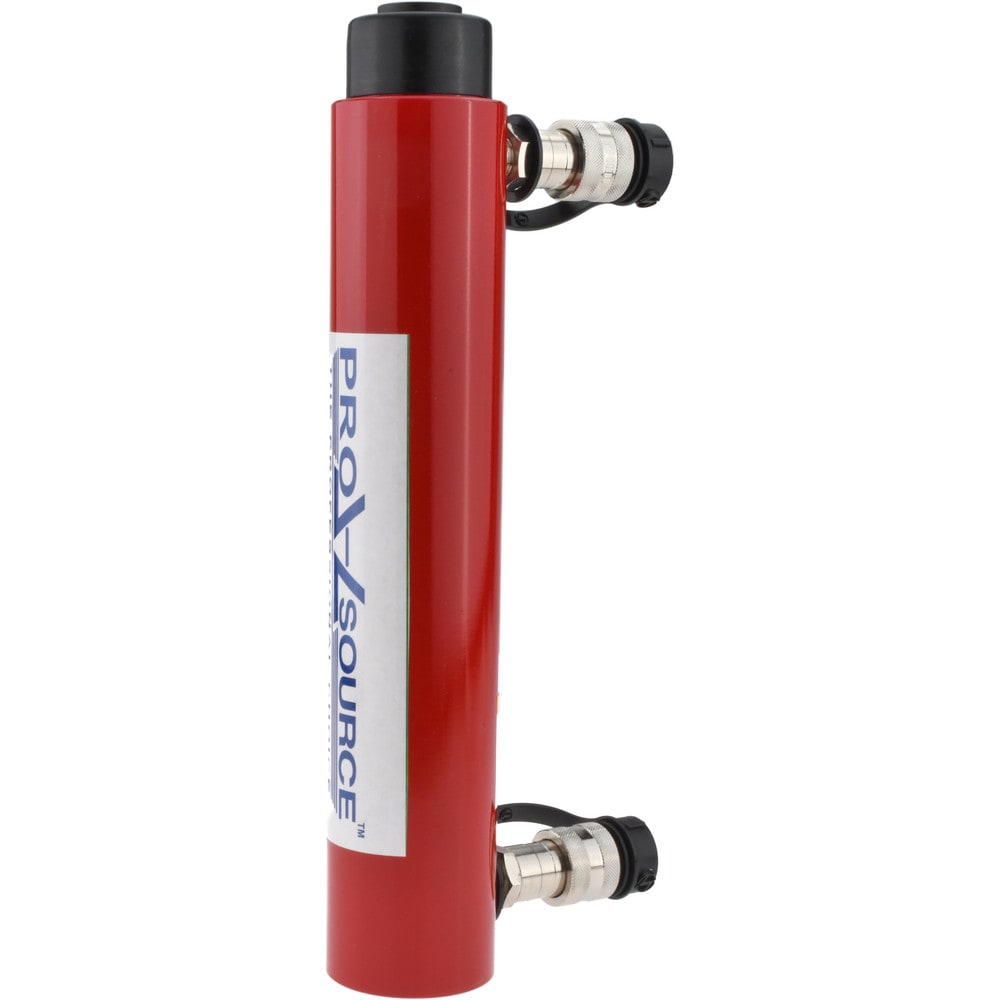 Portable Hydraulic Cylinder: Double Acting, 22.41 cu in Oil Capacity