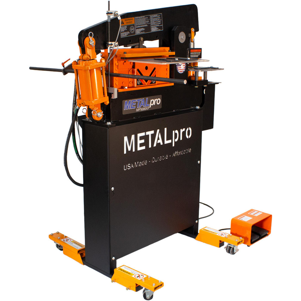 Ironworkers: Throat Depth (Inch): 3-3/4; Throat Depth (Mm - 2 Decimals): 95.25; Punching Pressure (Ton): 50.00; Punching Pressure (mt): 45.35