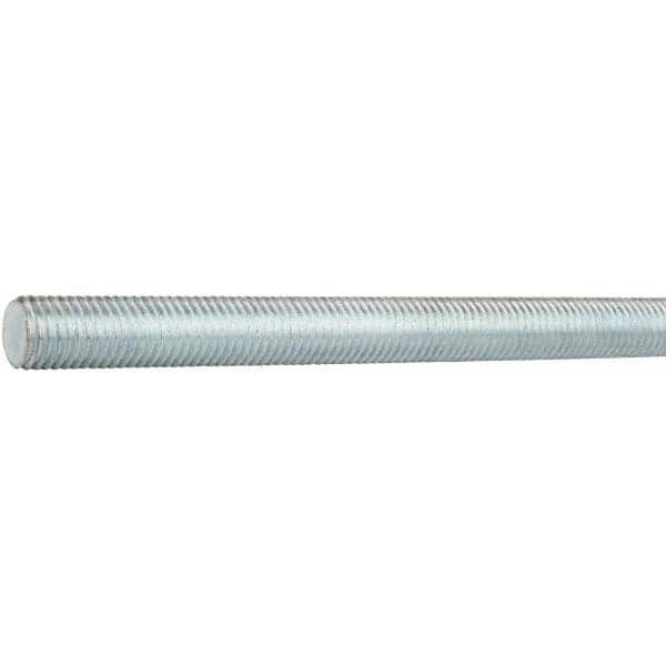 Made in USA 3117 Threaded Rod: 1/2-13, 10 Long, Medium Carbon Steel 