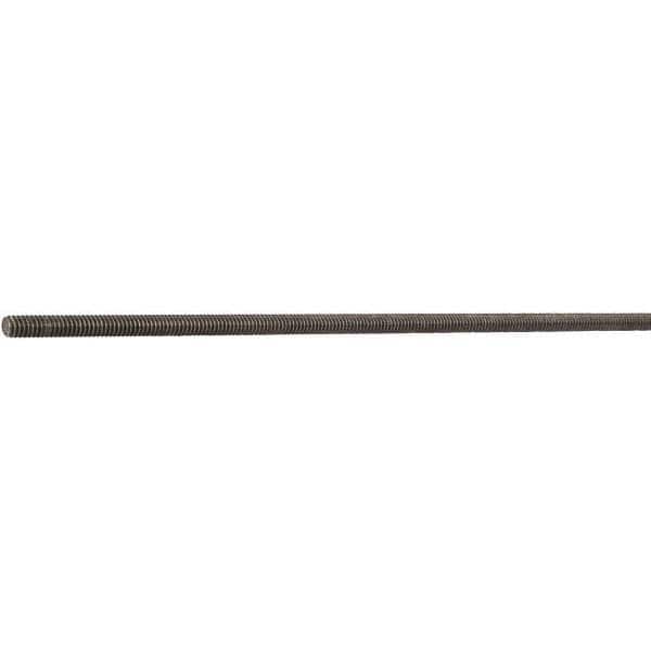 Made in USA 1118 Threaded Rod: 1/2-13, 12 Long, Medium Carbon Steel 