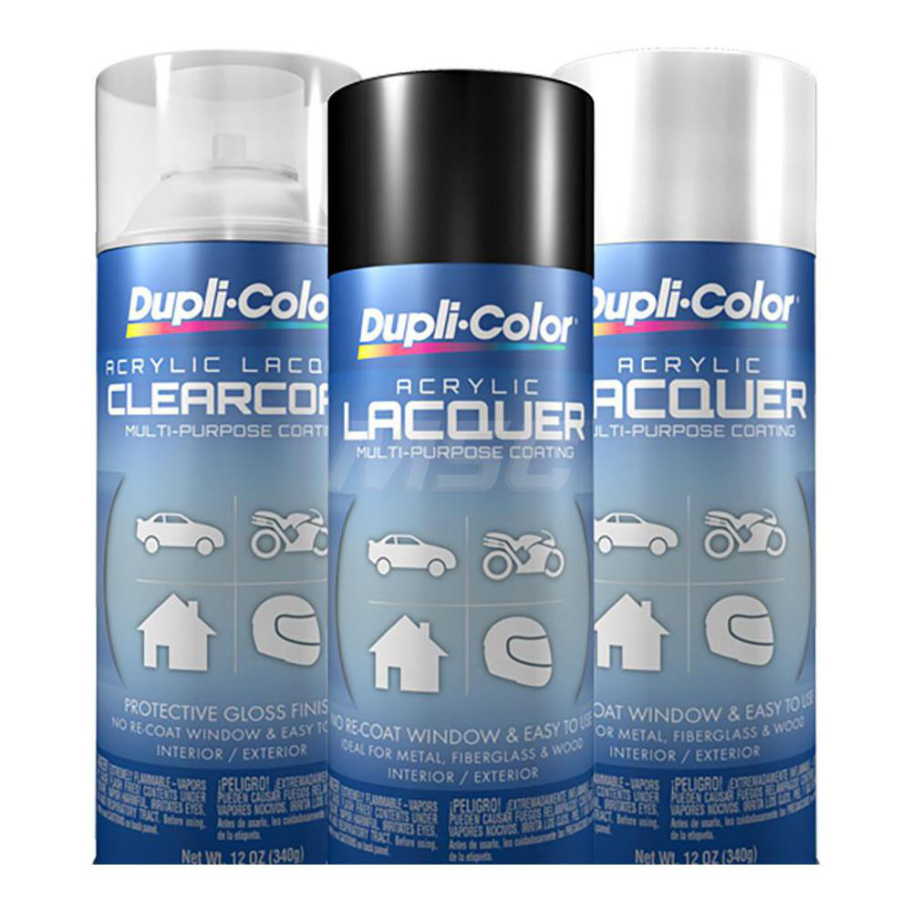 DupliColor Clear, Gloss, Lacquer Spray Paint 42431312 MSC