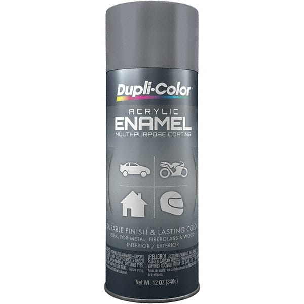 Rust-Oleum - Enamel Spray Paint: Canyon Black, Satin, 12 oz - 58956772 -  MSC Industrial Supply