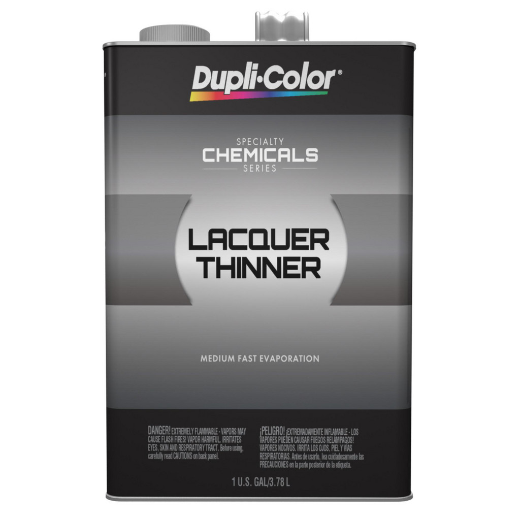 Dupli-Color Professional Lacquer Thinner, 1 Gallon, Metal Can, 1 each | 4-Pack | Part #ECM502A00