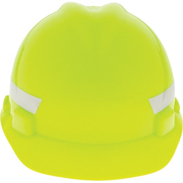 Hard Hat: Impact Resistant, V-Gard Slotted Cap, Type 1, Class C, 4-Point Suspension