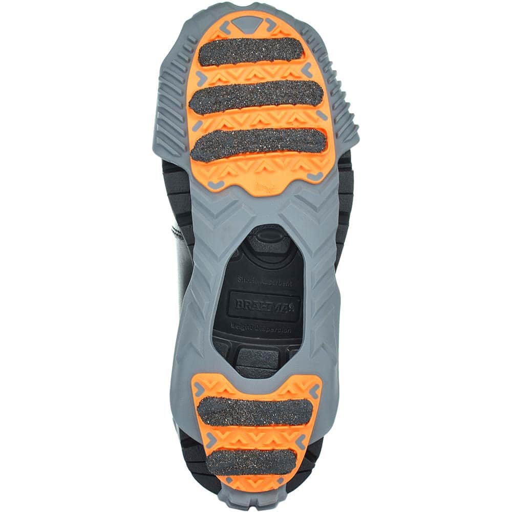 Overshoe Ice Traction: Grit Traction, Pull-On Attachment, Size 11.5 to 13