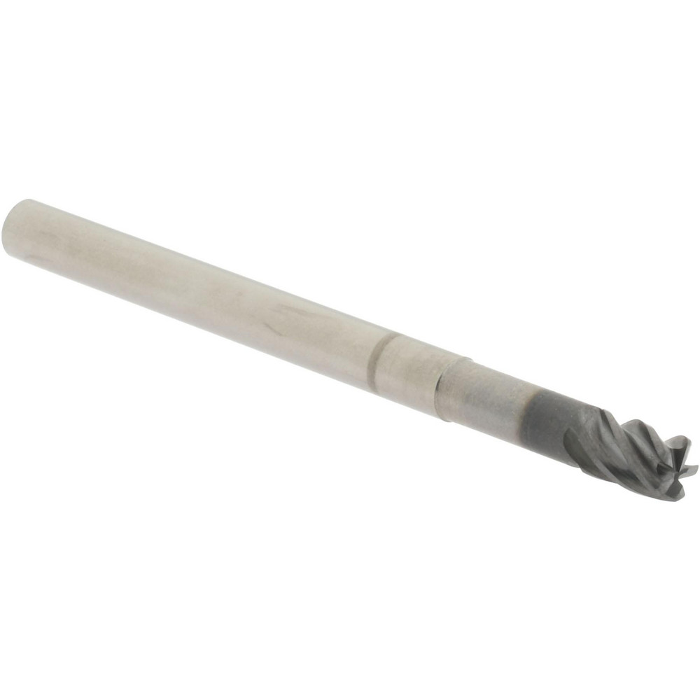 Accupro 6502777 Corner Radius End Mill: 3/16" Dia, 1/4" LOC, 0.02" Radius, 5 Flutes, Solid Carbide Image