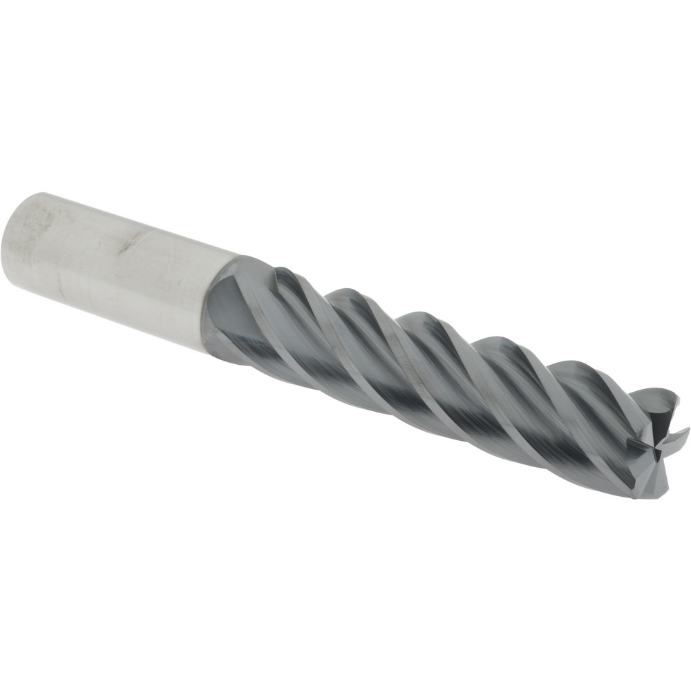 Accupro 6502795 Corner Radius End Mill: 1" Dia, 4-1/4" LOC, 0.06" Radius, 5 Flutes, Solid Carbide Image