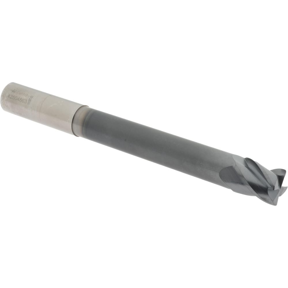 Accupro 6502831 Corner Radius End Mill: 5/8" Dia, 3/4" LOC, 0.03" Radius, 4 Flutes, Solid Carbide 