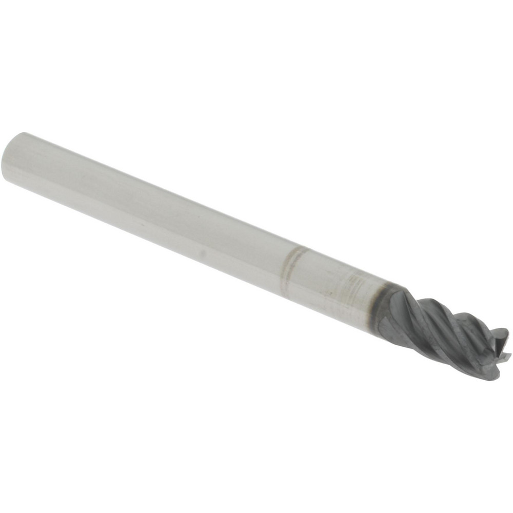 Accupro 6502874 Corner Radius End Mill: 3/16" Dia, 5/16" LOC, 0.02" Radius, 5 Flutes, Solid Carbide Image