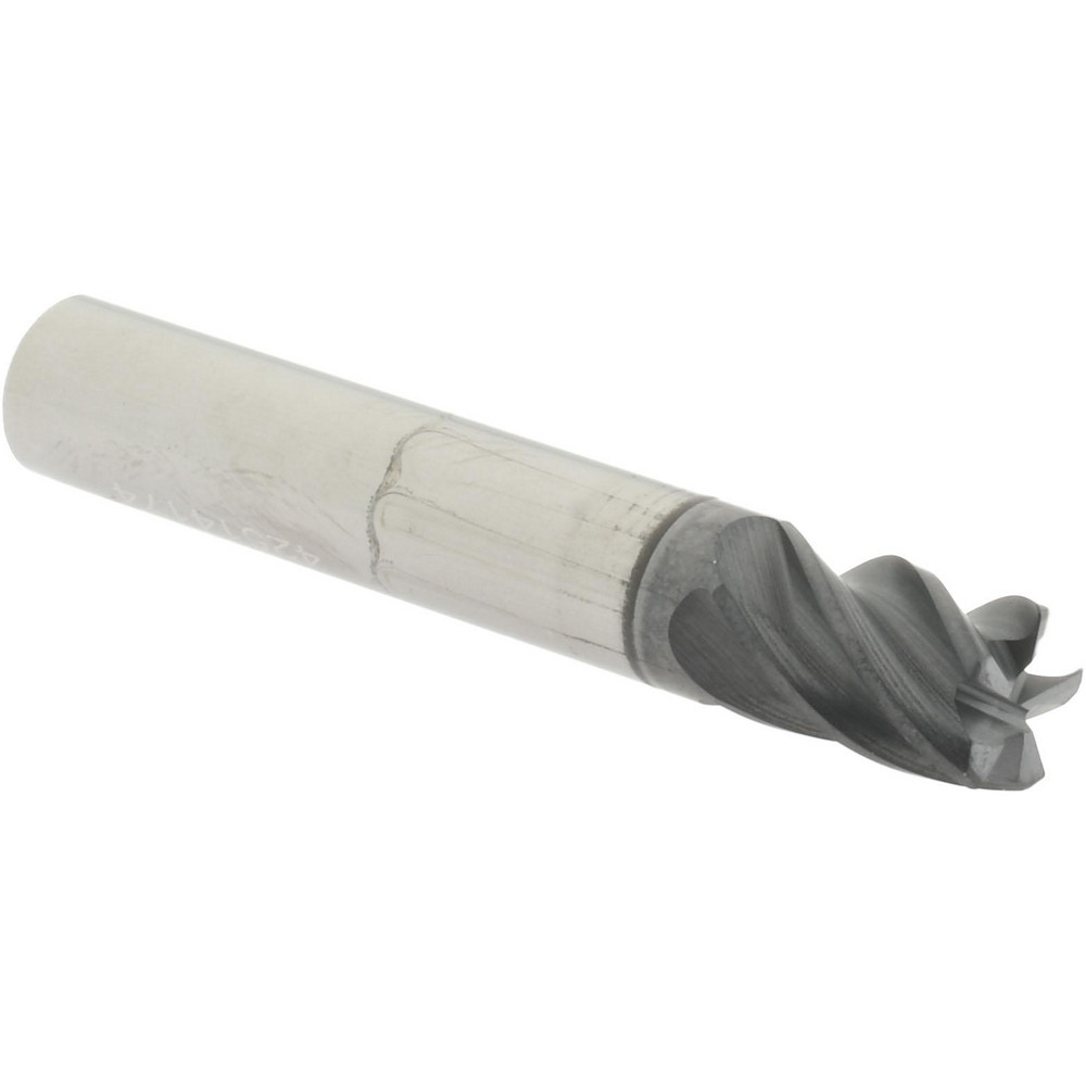 Accupro 6502977 Corner Radius End Mill: 5/16" Dia, 7/16" LOC, 0.02" Radius, 5 Flutes, Solid Carbide Image