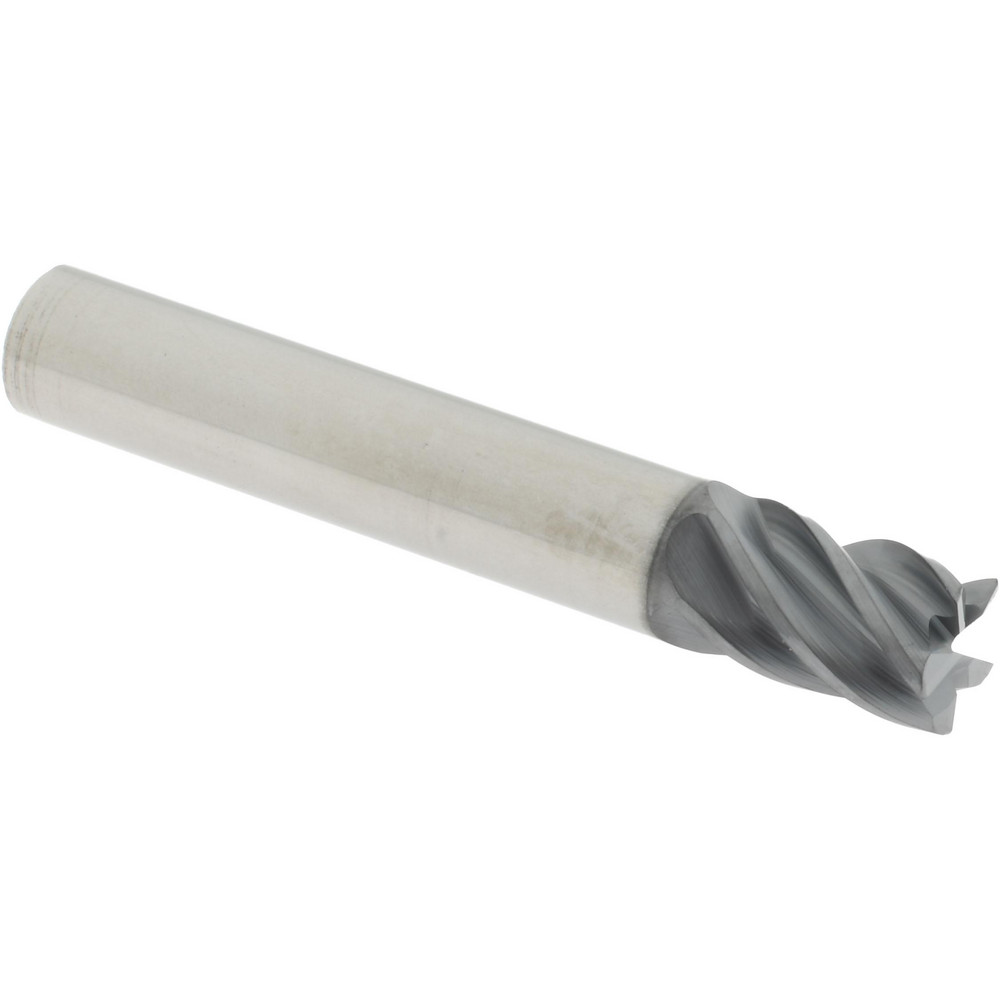 Accupro 6502978 Corner Radius End Mill: 5/16" Dia, 7/16" LOC, 0.01" Radius, 5 Flutes, Solid Carbide Image