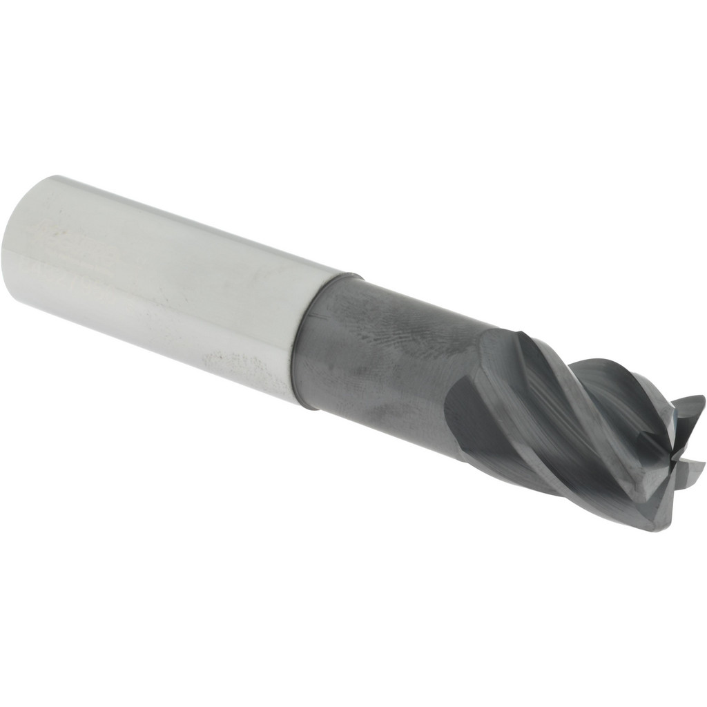 Accupro 6503024 Corner Radius End Mill: 3/4" Dia, 1" LOC, 0.06" Radius, 5 Flutes, Solid Carbide Image