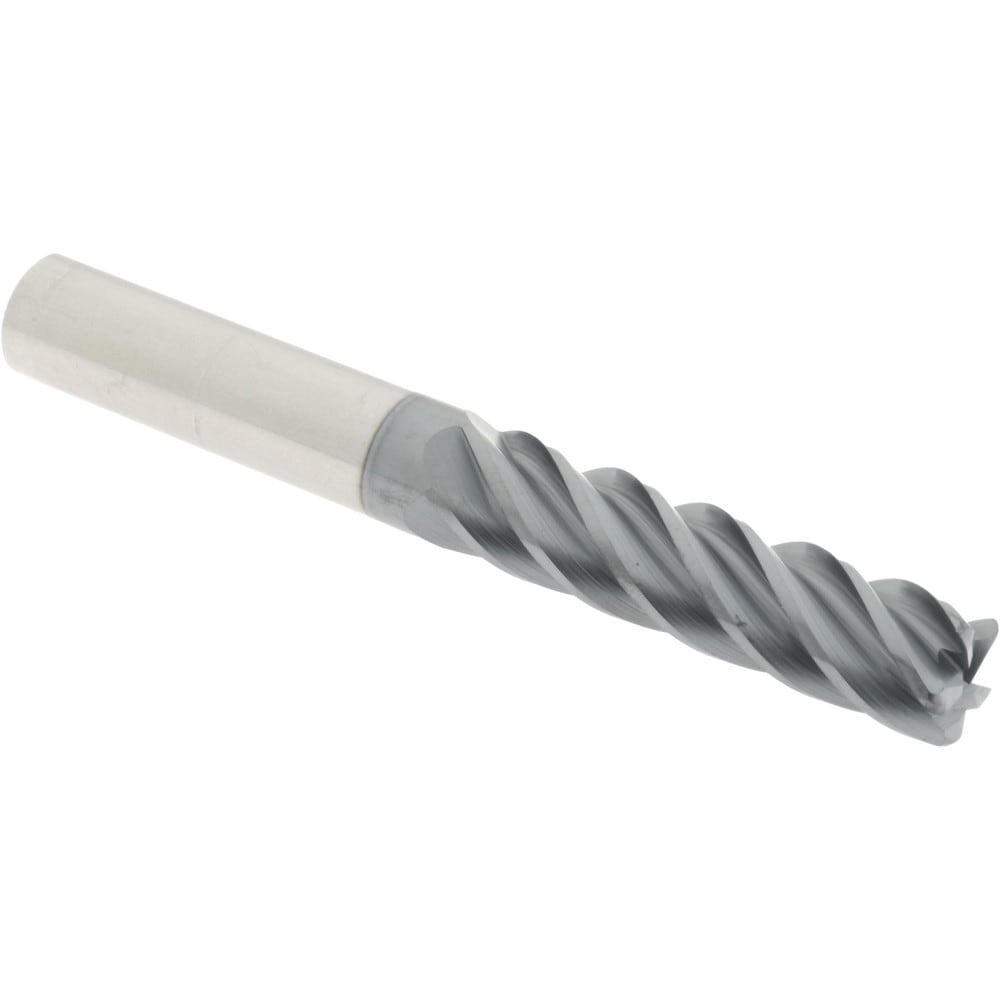 Accupro 6503070 Corner Radius End Mill: 1/2" Dia, 2" LOC, 0.06" Radius, 5 Flutes, Solid Carbide 