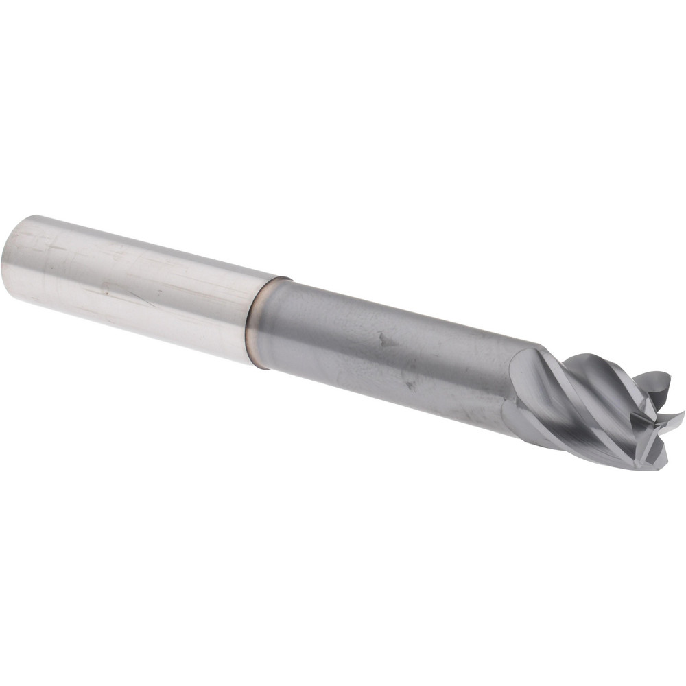 Accupro Corner Radius End Mill 1/2" Dia, 5/8" LOC, 38 deg Helix