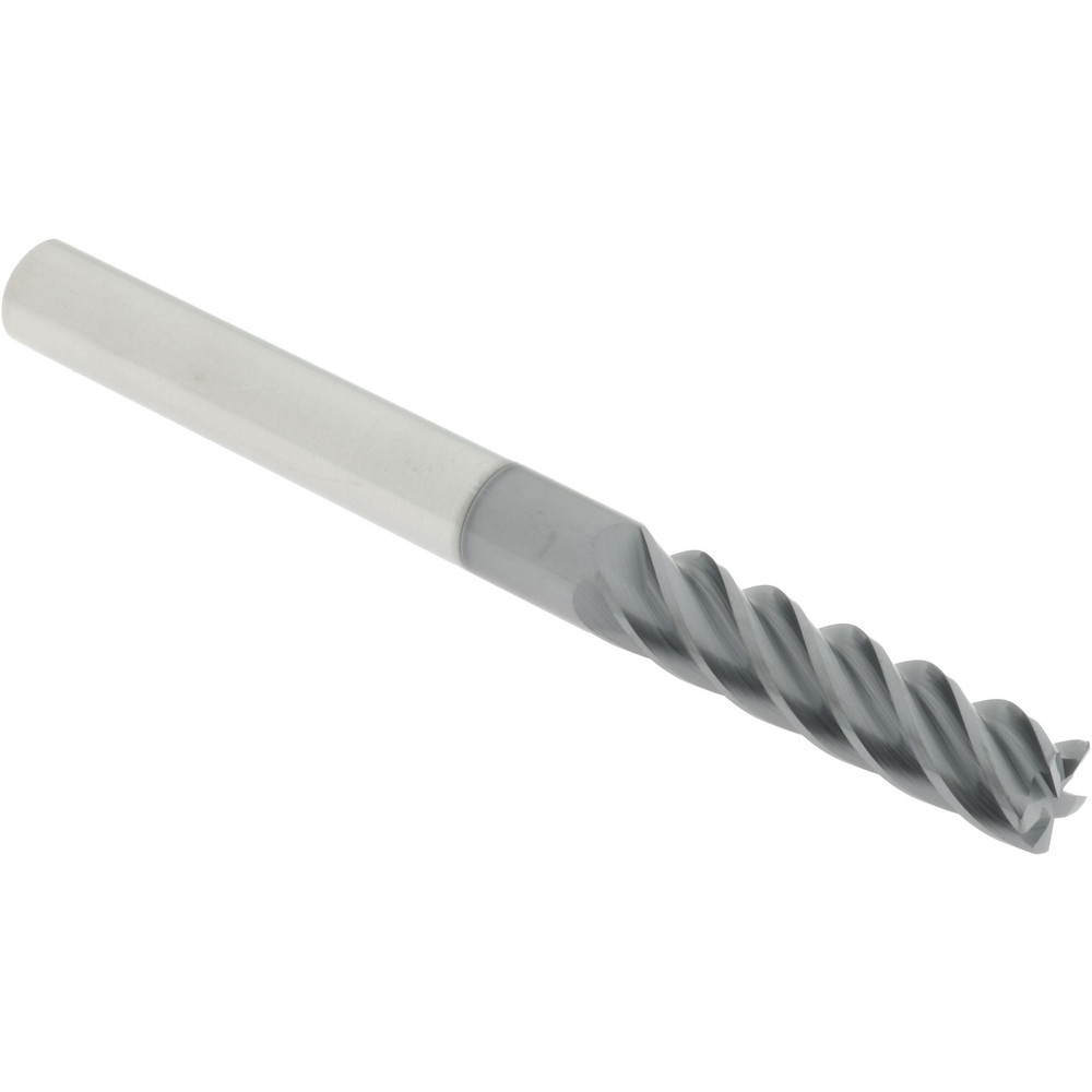 Accupro 6503103 Corner Radius End Mill: 3/8" Dia, 1-1/2" LOC, 0.02" Radius, 5 Flutes, Solid Carbide Image