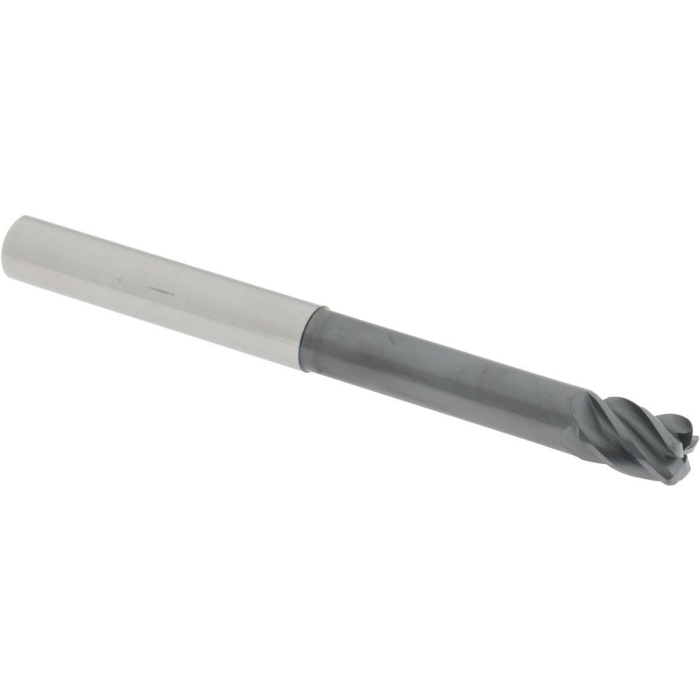 Accupro 6503119 Corner Radius End Mill: 3/8" Dia, 1/2" LOC, 0.06" Radius, 5 Flutes, Solid Carbide Image