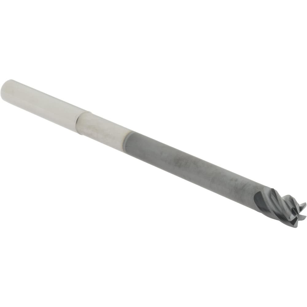 Accupro 6503122 Corner Radius End Mill: 3/8" Dia, 1/2" LOC, 0.03" Radius, 5 Flutes, Solid Carbide Image