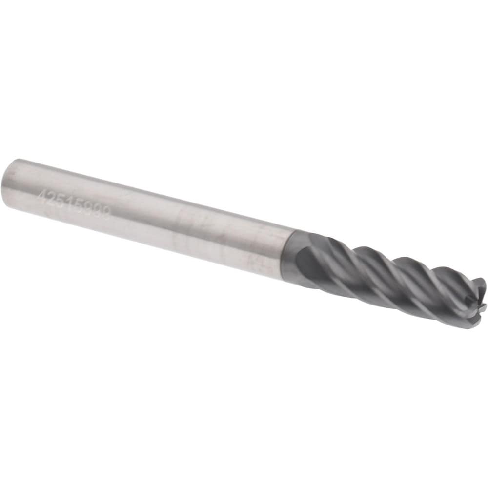 Accupro - Corner Radius End Mill: 1/4