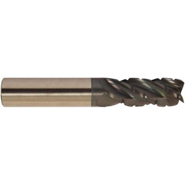 Details about   1/4" 2 Flute Single End Bright Carbide End Mill with .025" Corner Radius USA