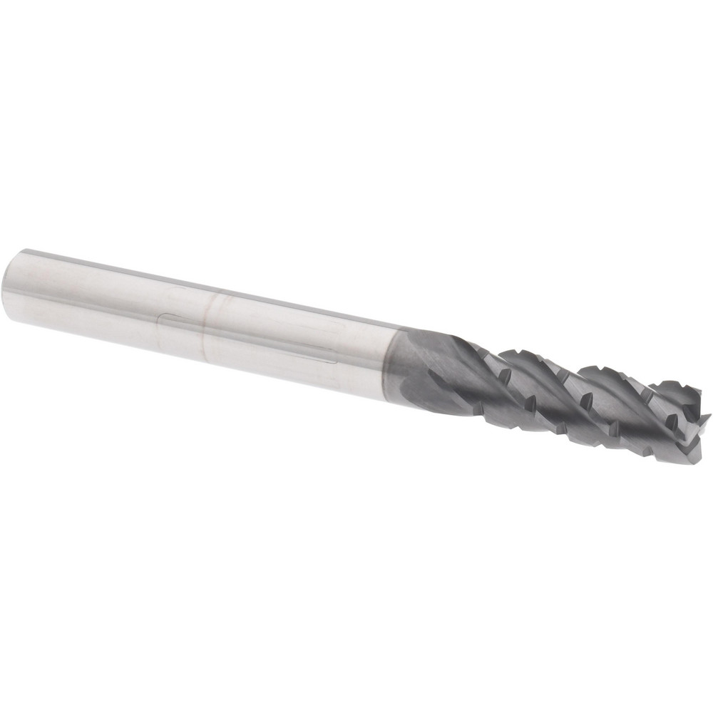 Accupro 6503195 Corner Radius End Mill: 5/16" Dia, 1" LOC, 0.02" Radius, 4 Flutes, Solid Carbide Image