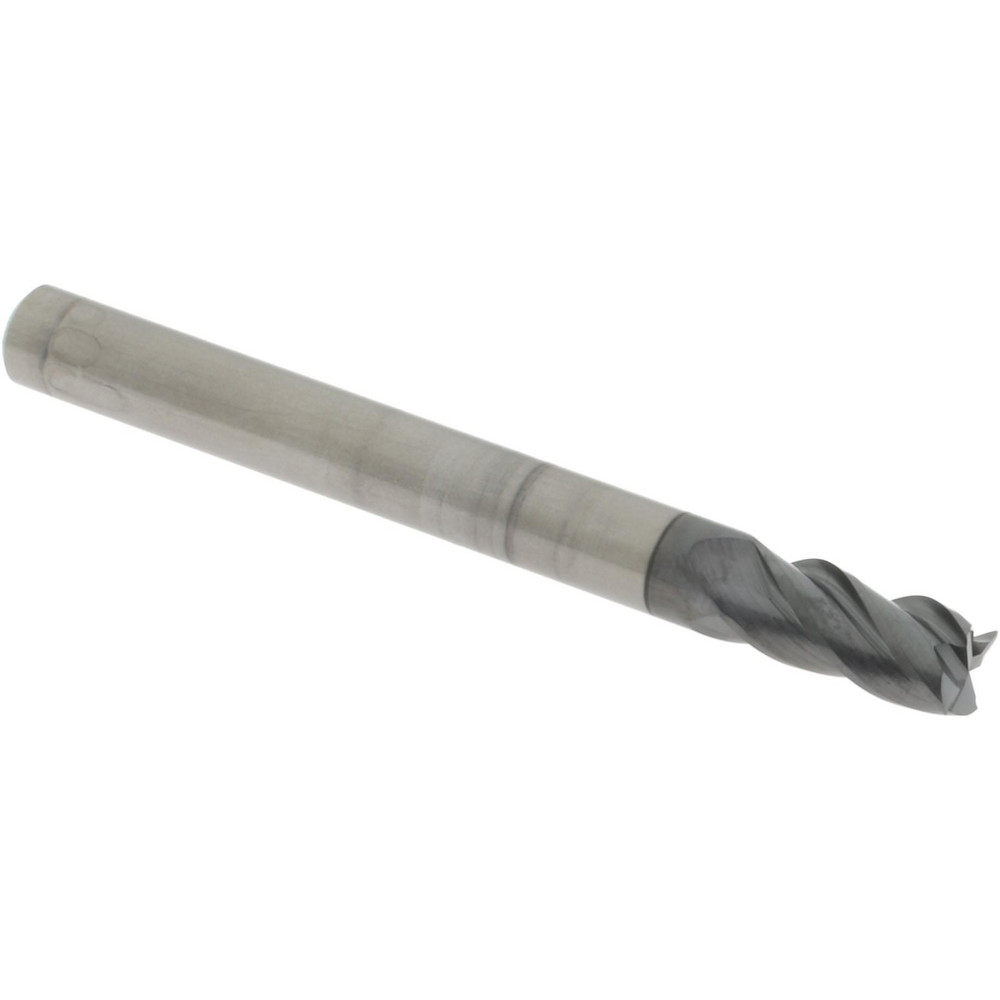 Accupro 6503221 Square End Mill: 1/4 Dia, 1/2 LOC, 1/4 Shank Dia, 2-1/2 OAL, 4 Flutes, Solid Carbide Image