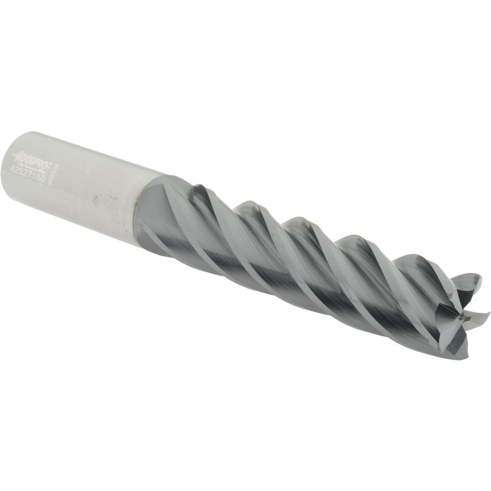 Accupro 6503236 Square End Mill: 1 Dia, 4-1/4 LOC, 1 Shank Dia, 7 OAL, 5 Flutes, Solid Carbide Image