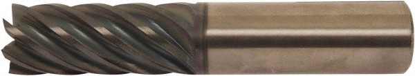 Accupro 6503350 Square End Mill: 7/16 Dia, 9/16 LOC, 7/16 Shank Dia, 2-1/2 OAL, 7 Flutes, Solid Carbide Image