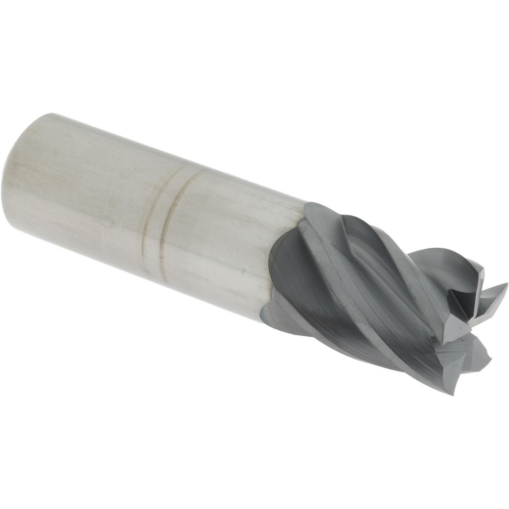 Accupro 6503272 Square End Mill: 3/4 Dia, 1 LOC, 3/4 Shank Dia, 3 OAL, 5 Flutes, Solid Carbide Image