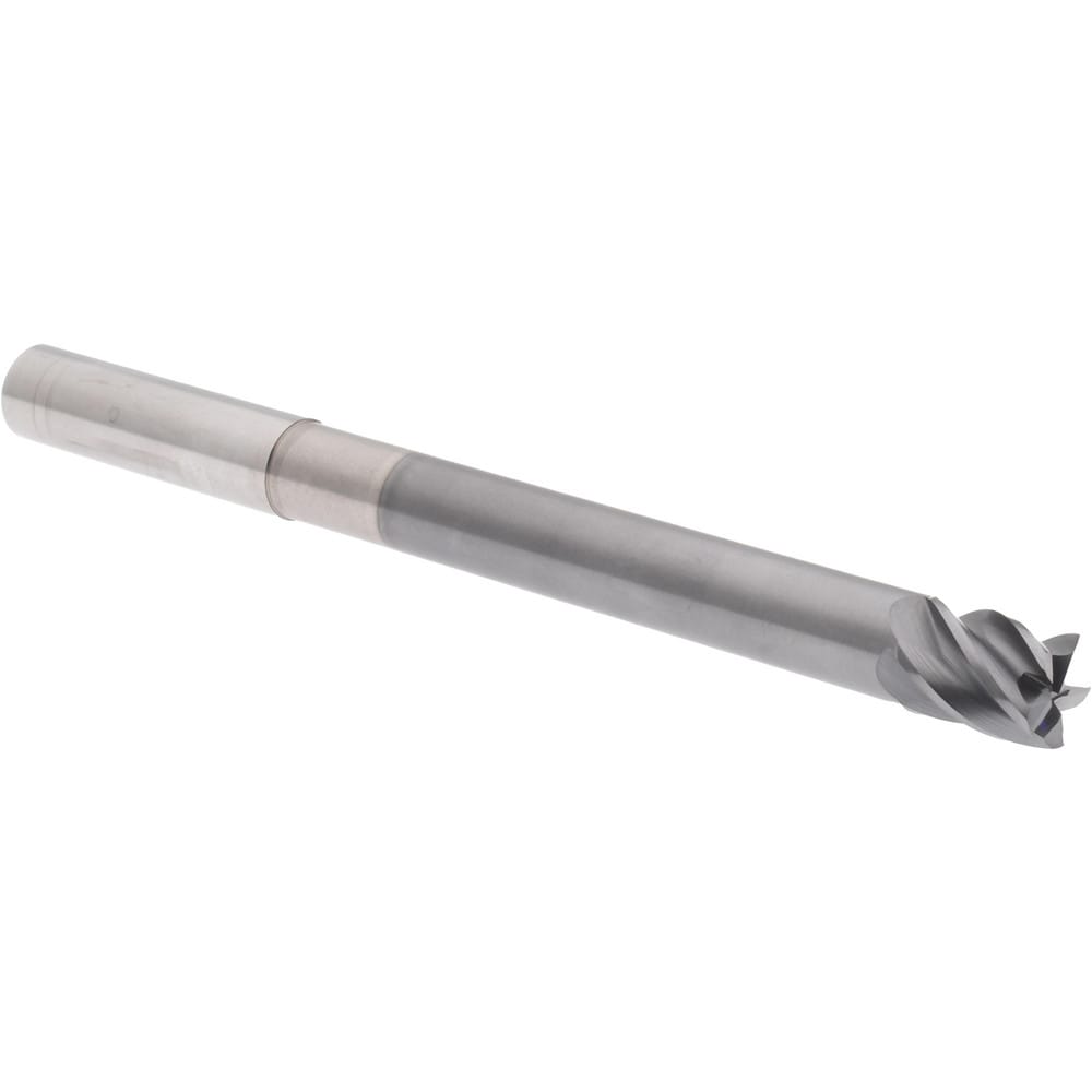 Accupro 6503292 Square End Mill: 1/2 Dia, 5/8 LOC, 1/2 Shank Dia, 6 OAL, 5 Flutes, Solid Carbide 