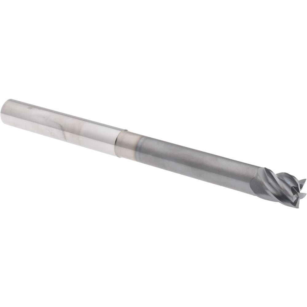 Accupro 6503293 Square End Mill: 1/2 Dia, 5/8 LOC, 1/2 Shank Dia, 6 OAL, 5 Flutes, Solid Carbide 