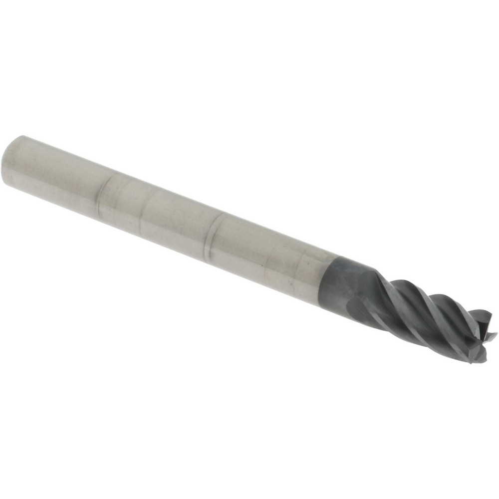 Accupro 6503336 Square End Mill: 1/4 Dia, 1/2 LOC, 1/4 Shank Dia, 2-1/2 OAL, 5 Flutes, Solid Carbide Image