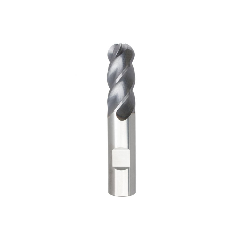 Niagara Cutter 3083829 Ball End Mill: 0.375" Dia, 0.75" LOC, 4 Flute, Solid Carbide Image