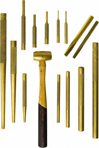 15 Piece Punch & Chisel Set