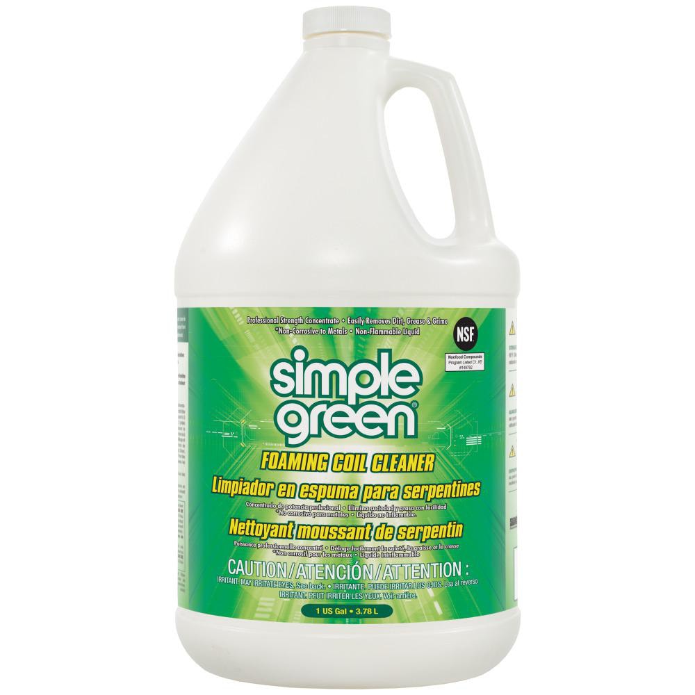 Air Conditioning & Refrigeration Cleaner: Alkaline, 1 gal