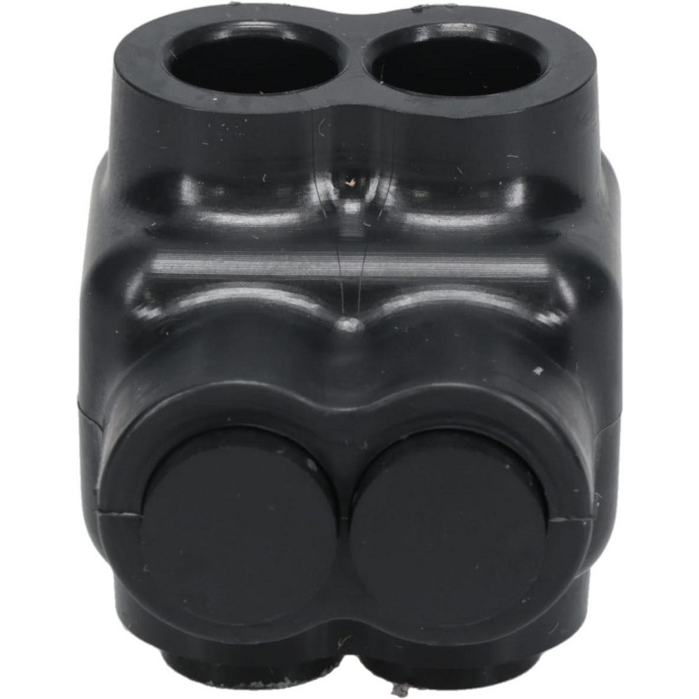 14 to 4 AWG, Class B & C Wire Compatible, Aluminum, Hex Split Bolt Connector - 1.12" OAL, 1.18" Base Width