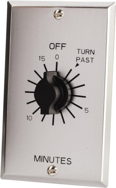 nsi - Electrical Timers & Timer Switches; Timer/Switch Type: Spring-wound Mechanical Timer; Recommended Environment: Indoor; Timing Range: 0 min min; Minimum On/Off Time: 1.0 s; Mount Type: Surface Mount; Minimum