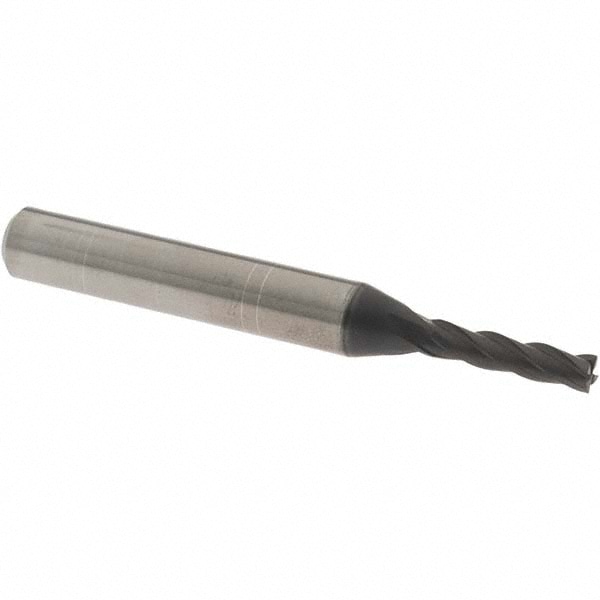 OSG 37420000 Square End Mill: 0.1181 Dia, 0.4724 LOC, 4 Flutes, Solid Carbide Image