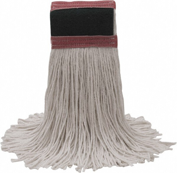 Wet Mop Cut: Side Loading, Small, White Mop, Rayon