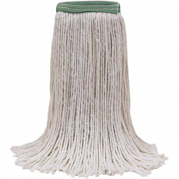 Wet Mop Cut: Side Loading, Medium, White Mop, Rayon & Synthetic